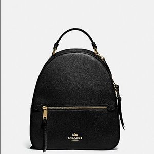 Coach jordyn black backpack